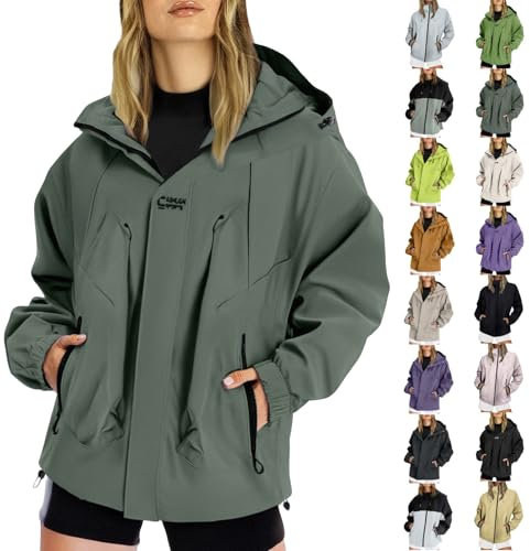 Women's Outdoor Waterproof Jackets for Women Uk Womens Winter Coats Open Front Coat Long Sleeve Casual Work Office Cropped Blazer Jacket for Ladies Womens Front Tops Ladies Winter Coats