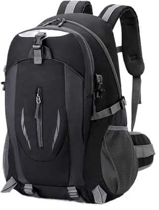 Genérico Mochila Senderismo Hombre,Mochila Trekking Exterior 40L Equipaje - Equipo Impermeable Reflectante para Montañismo Senderismo Escalada Ciclismo
