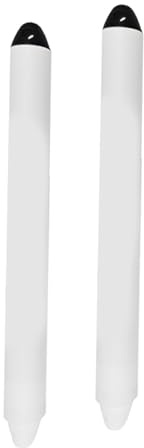 Demeras Stylet pour Appareils à écran Tactile, Empêche Le Stylet de Tablette de Se Plier, 2 Pièces, Mignon adapté aux Enfants pour Smartphones (Blanc)