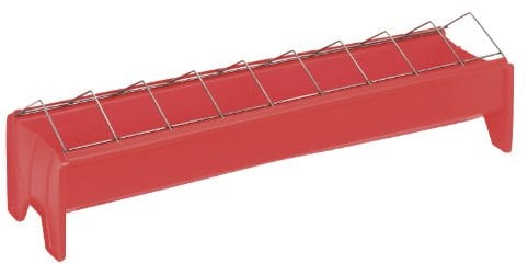 Kerbl 71331 Futtertrog für Hennen Kunststoff 50 x 12 cm