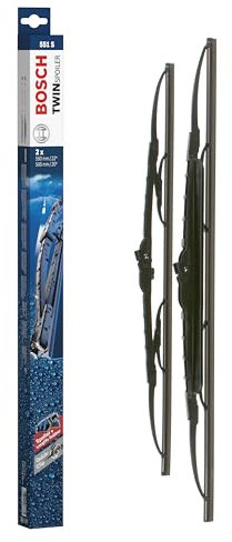 Bosch Scheibenwischer Twin Spoiler 551S, Länge: 550mm/500mm – Set für Frontscheibe