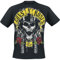 Guns N' Roses Chapeau Haut De Forme Homme T-Shirt Manches Courtes Noir XL