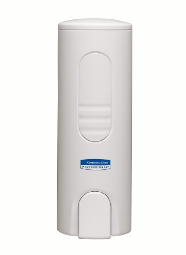 Kimberly-Clark Professional Kompakter Seifenspender, Spender für Luxus-Schaumseife (Artikelnummer 6982) - Weiß, hohe Kapazität 200 ml