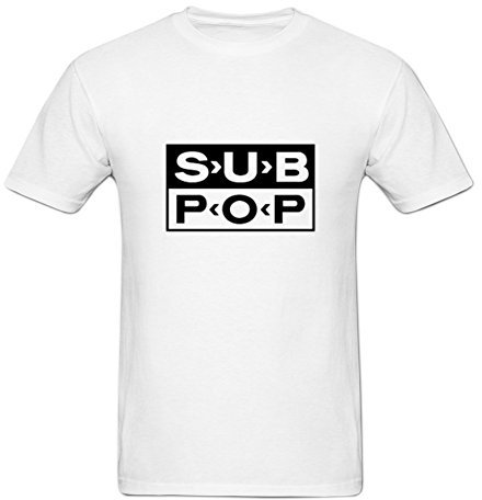 Merry Emperor Men's Customized sub pop logo O Neck T Shirt