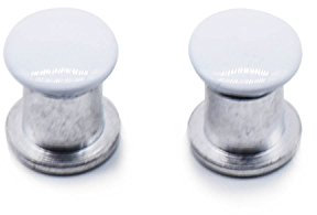 HKUCO Replacement White Screws Stainless Steel For Oakley Split Jacket Sunglasses