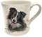 Bree Merryn Carson The Border Collie Fine Art China Mug, Gold Silver, JNS_474441