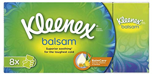 Kleenex Balsam Tissues - 8 Pocket Packs