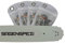 38cm Schwert-Set Drive mit 4 Vollmeißelketten .325 64TG 1,5mm passend für Scheppach CSP5300