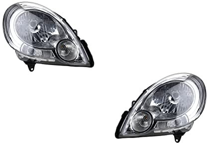 Johns, Jeu de phares pour Renault Kangoo FW0/KW0 02/08-04/13 H4 Jeu gauche et droit