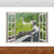 Wandaufkleber Great China Mutianyu 3D-Wandaufkleber, Poster, Vinyl-Wandbild 55x80cm