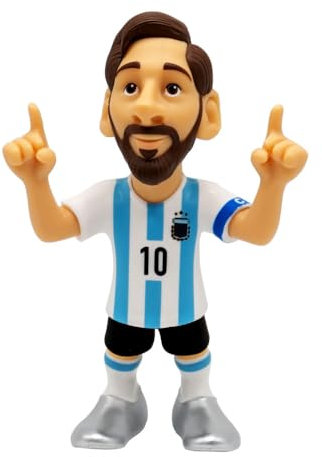 MINIX - Football Stars #173 – AFA Argentinien – Messi 10 – Sammelfigur, 12 cm