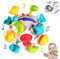 Orzbow Greifball Beißring Baby,Silikon Baby Spielzeug 0 3 6 Monate,BPA-frei Montessori Spielzeug 1 Jahr,Licht Sensorik Spielzeug Baby,Zahnungshilfe Beißspielzeug Baby Rassel Geschenk Junge Mädchen