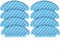 8 Pcs Mop Pad Replacement Mop Cloth for Ecovacs Deebot N10, N10 Plus Robot Vacuum Cleaner Mopping Pads