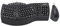 Perixx PERIDUO-512B, Wired Ergonomic Keyboard and Vertical Mouse Combo - USB - Black - UK QWERTY
