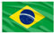 AhfuLife Grande Drapeau Brésilien 90×150cm, 2Pcs Drapeau Brésil Double Face avec œillets en Laiton en Polyester pour Fête Nationale Football Match Sportive Jardin Décoration