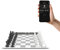 Chessnut Go Ultimate - Tablero de ajedrez electrónico portátil con identificación Completa de la Figura y Fuerte adherencia magnética, tamaño Escritorio o de Viaje (Grey)