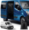 ZWPARTS Moustiquaire Magnétique Personnalisée pour Renault Master H1/H2/H3 et L1/L2/L3 2010-2024 pour Porte Latérale, Moustiquaire pour Van pour Porte Latérale