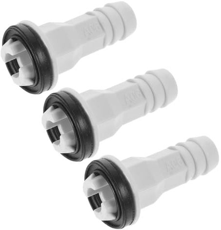 HONMEET Raccord De Tuyau De Vidange De Condensat Pour Climatiseur 3 Pièces Connecteur 15 Mm
