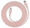Avolt Câble de charge USB C vers Lightning - 2 m - Pour iPhone - Rose