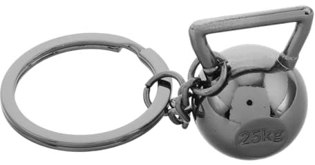 Hemobllo Miniatur Kettlebell Schlüsselanhänger Aus Metall Für Fitnessbegeisterte Und Tragbarer Schlüsselhalter Perfektes Für Sportliebhaber Und Reisen
