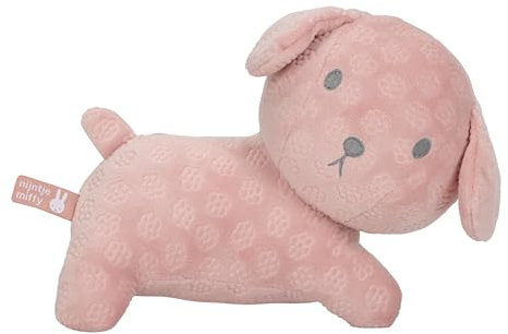 Miffy Snuffy Plüschtier Blume Rosa – 20 cm – Baby Geburt – Ultra weich – Kuscheltier – Spielzeug – Dekoration für Kinderzimmer – originelles Geschenk – Hund Plüsch