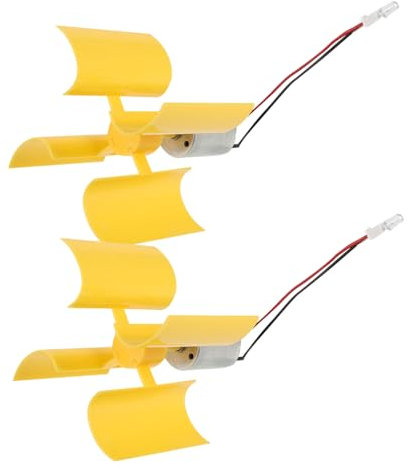 BAZEITFLOW 2piezas Generador De Viento Vertical Para Experimentos Científicos Aerogenerador Pequeño Herramienta Educativa De Física Para Estudiantes Juguete Práctico De Ciencia Casa