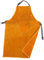 HOMSFOU Delantal De Soldador De Cuero Grueso Con Bolsillos Ropa Protectora De Soldadura Eléctrica Resistente Abrasiones Y Talla Única Para Talleres Y Trabajos De Soldadura Color Naranja