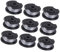 Yurefax Bobine de Fil de Coupe-Bordures 9 pièces, for Bosch Art 23 26 SL 4 m x 1,65 mm Remplacement de la Bobine du débroussailleuse
