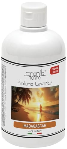 Camomilla torino® Profumo Lavatrice 500 ml. Madagascar, Edizione Limitata, Made in Italy
