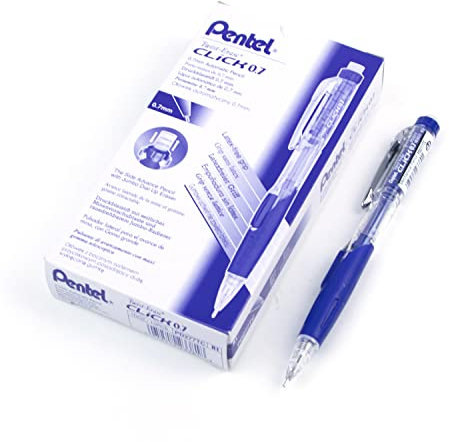 Pentel Druckbleistift Side Click Twist-Erase Click, 0,7mm bl 12 Stück