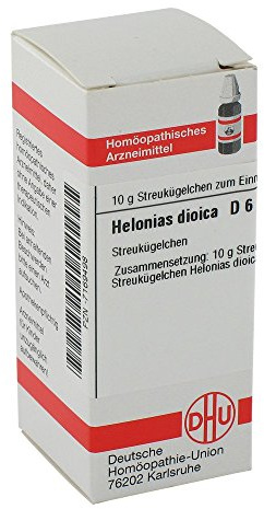DHU Helonias dioica D6 Streukügelchen, 10 g Globuli