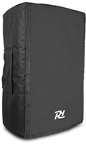 Power Dynamics PD412SC Deluxe Water-Resistant Speaker Cover with Rear Flap and Handle Cut-Outs, Protective Nylon Padded Bag for PD412 PA Speaker System