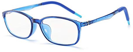 DAUCO Kids computer brillen/Anti-Blau-Licht-Gläser für Kinder Retro Runde Brillen Mode optische Eyewears