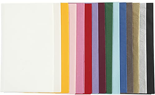 Creativ Seidenpapier, verschiedene Farben, Einheitsgröße