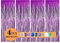 Metallische Lametta Vorhänge/Folie Hintergrund Fringe Vorhänge für Geburtstag Party/Hochzeit, DIY Photo Booth Dekorationen, Tür Fenster Hintergrund Foto Requisiten für Festival(1x2.5m)