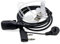 Kyrio Walkie Talkie Earpiece Headset Compatible with Baofeng UV5R 888S UV-82HP BF-F8HP Kenwood Retevis H-777 RT21 RT22 Two Way Radios