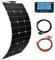 XINPUGUANG 100W 12V Panel Solar flexible Módulo mono Kit 10A Controlador solar para autocaravana, barco, automóvil, caravana, carga de batería de 12v (100)