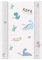 Ceba Baby Wickelauflage Wickelunterlage Wickeltischauflage 2 Keil 80x50 cm, 70x50 cm Abwaschbar für Mädchen und Junge Dino 70x50 cm