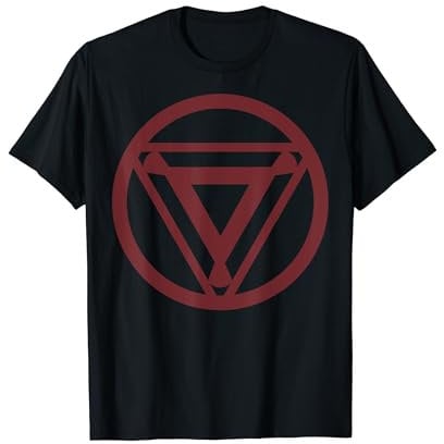 Marvel Iron Man Arc Reactor Emblem T-Shirt