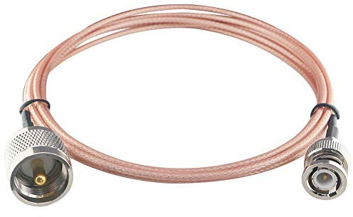 YILAINDUO CB Radio Antenna Prolunga Cavo UHF PL-259 Maschio a BNC Maschio Jumper Pigtail FPV RG316 Cavo Coassiale 200 cm per Antenna CB Antenna CB Ham Radio Walkie Talkie Radio Portatile