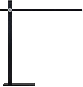Lucande LED Tischlampe Wasko dimmbar (Modern) in Schwarz aus Metall (1 flammig,) - Tischleuchte Schreibtischlampe Nachttischlampe Arbeitszimmerleuchte