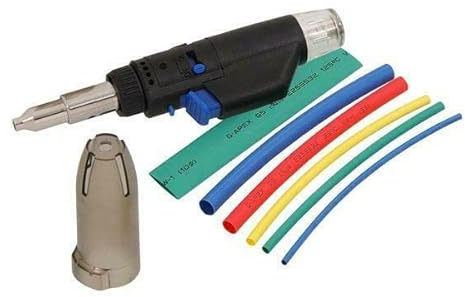 Neilsen, 162pc Portable Heat Shrink Kit inc Gas Torch & Assorted Sleeves (Neilsen CT4776)