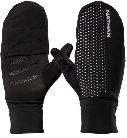 Nathan Reflektierende Convertible-Handschuhe HyperNight