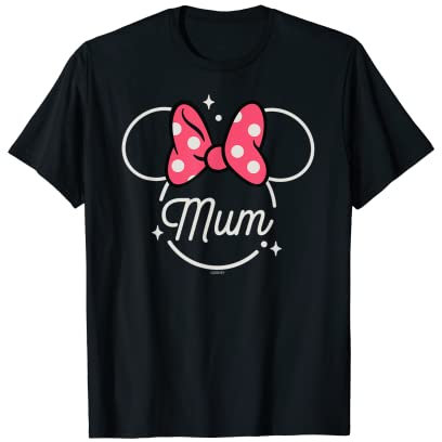 Disney Minnie Mouse Mum Head Icon Magic Mother’s Day T-Shirt