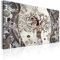 murando - Akustikbild Gustav Klimt Baum des Lebens Bilder Akustikschaum Hochleistungsschallabsorber Schallschutz Leinwand 1 tlg Wandbild Raumakustik Schalldämmung l-A-0004-b-c