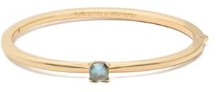 kate spade new york Armreif mit Scharnier, Bracelet, Beschichtetes Metall, CZ-Glasstein, Abalone, Kein Edelstein