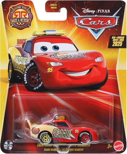 Lightning McQueen JDG59 | Disney Cars Race & Rescue | Die-Cast 1:55
