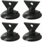 GU10 Leuchtmittelentfernungswerkzeug, 30 mm, dreieckiger Saugnapf, kleiner Glühbirnenentferner, Ersatz für LED-Halogenlampen