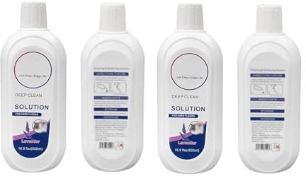 Solution de nettoyage de sol 500 ml, compatible avec TINECO iFloor/Breeze/Floor One S3/S5/S5 Combo/S6/S7 Pro, nettoyant de sol multi-surfaces for nettoyer les sols(4pcs)