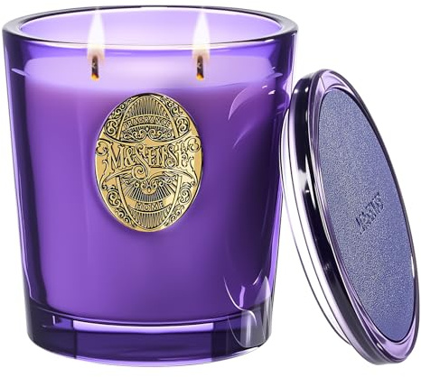 M&SENSE Duftkerze Groß Beerentiefe|560g Duftkerzen im Glas Natürliche Soja-Kerze|2-Docht,110 Stunden Brenndauer|Kerzengeschenke für Weihnachts,Geschenke für Frauen